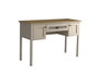 Hanah Home FRN-21033 Escritorio de Estudio Crema, Roble, Gris